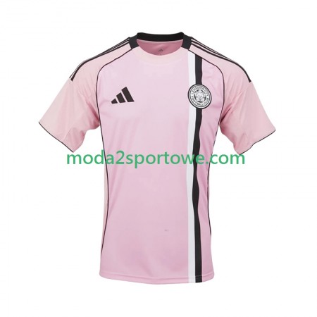 Koszulka Leicester City Trzeci Stroje Piłkarskie 2025/26 Krótki Rękaw